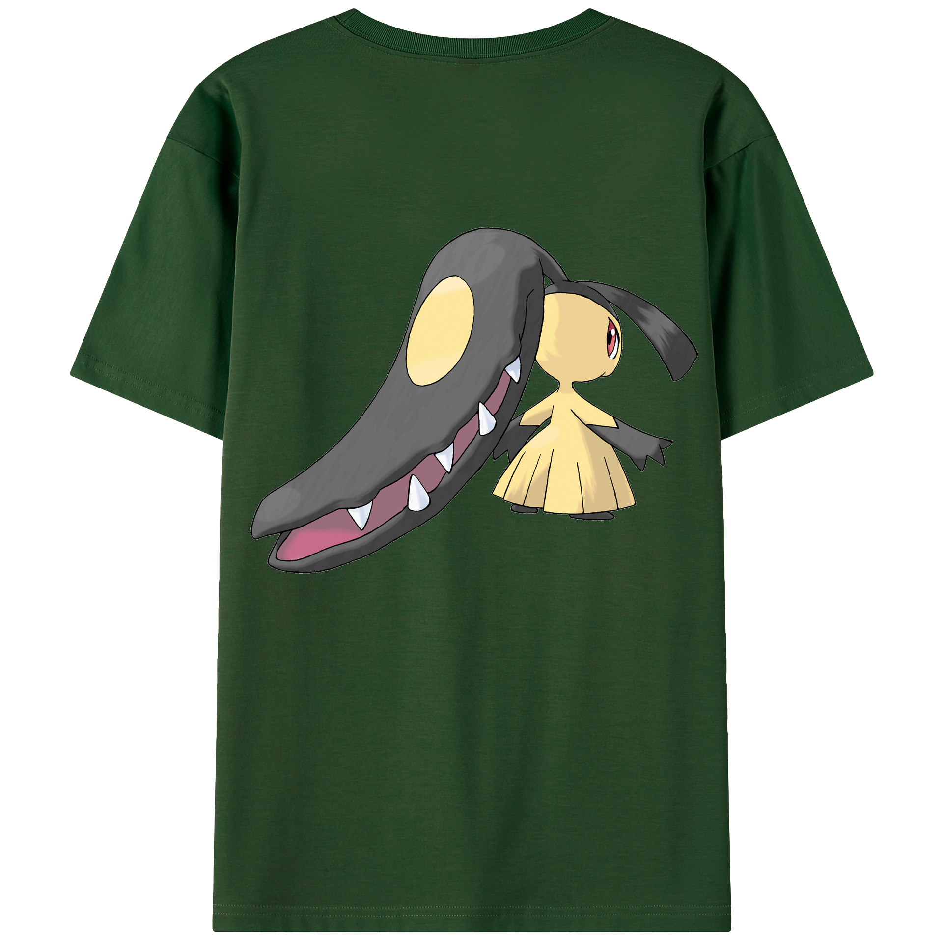 （画像用） ポケットモンスター Pokémon 綿100％半袖Tシャツ（背面プリント）